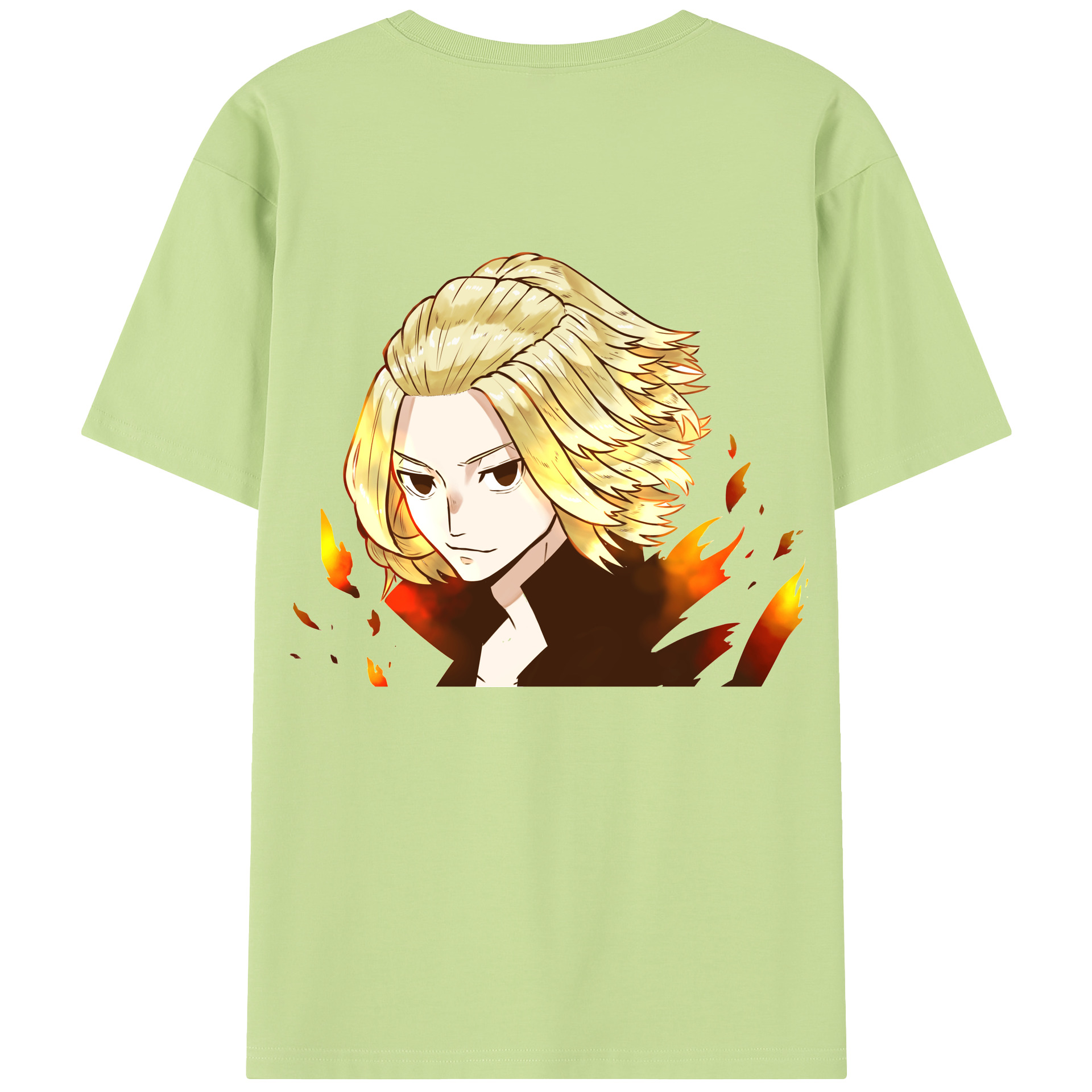 （画像用） 東京リベンジャーズ Tokyo Revengers 綿100％半袖Tシャツ（背面プリント）